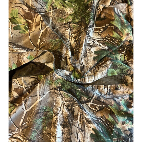 Game Winner Camo Shirt Mens L Short Sleeve Vented Realtree Hunting Fishing Top - Picture 6 of 11